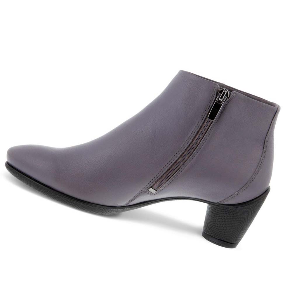 Women's Ecco Sculptured 45 Ankle Dress Shoes Purple | USA 105SGL